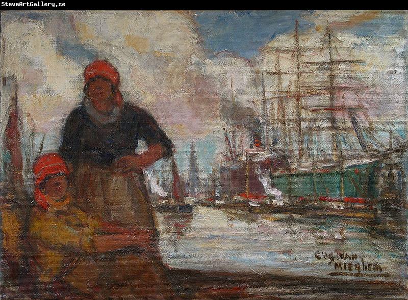 Eugeen Van Mieghem Women of the docks